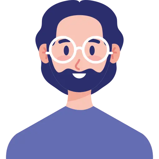 a cartoon for a Ethical Hacking Course in thrissur completed by a man